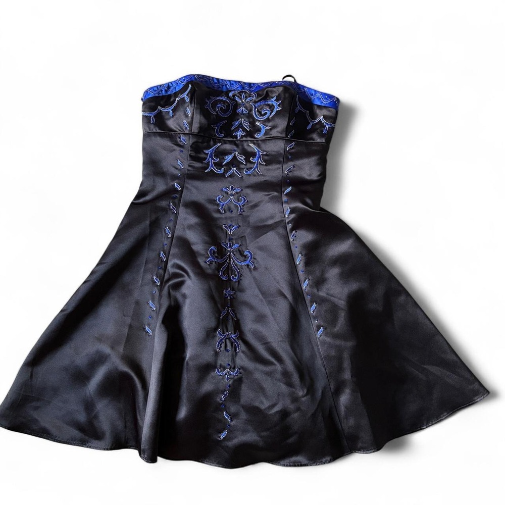 Morgan & Co vintage 90s homecoming dress size 11/12 Y2K whimsy goth
